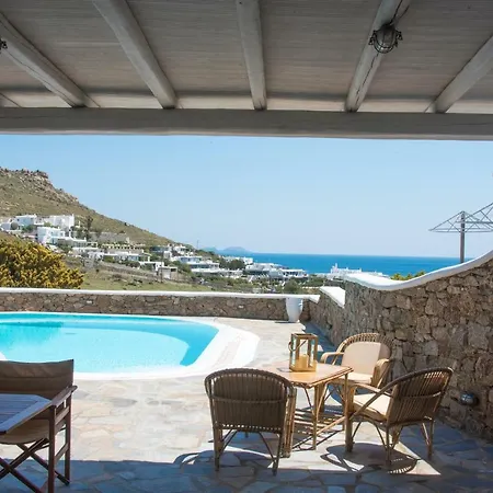 ヴィラ Happy Villas Mykonos カラファティス